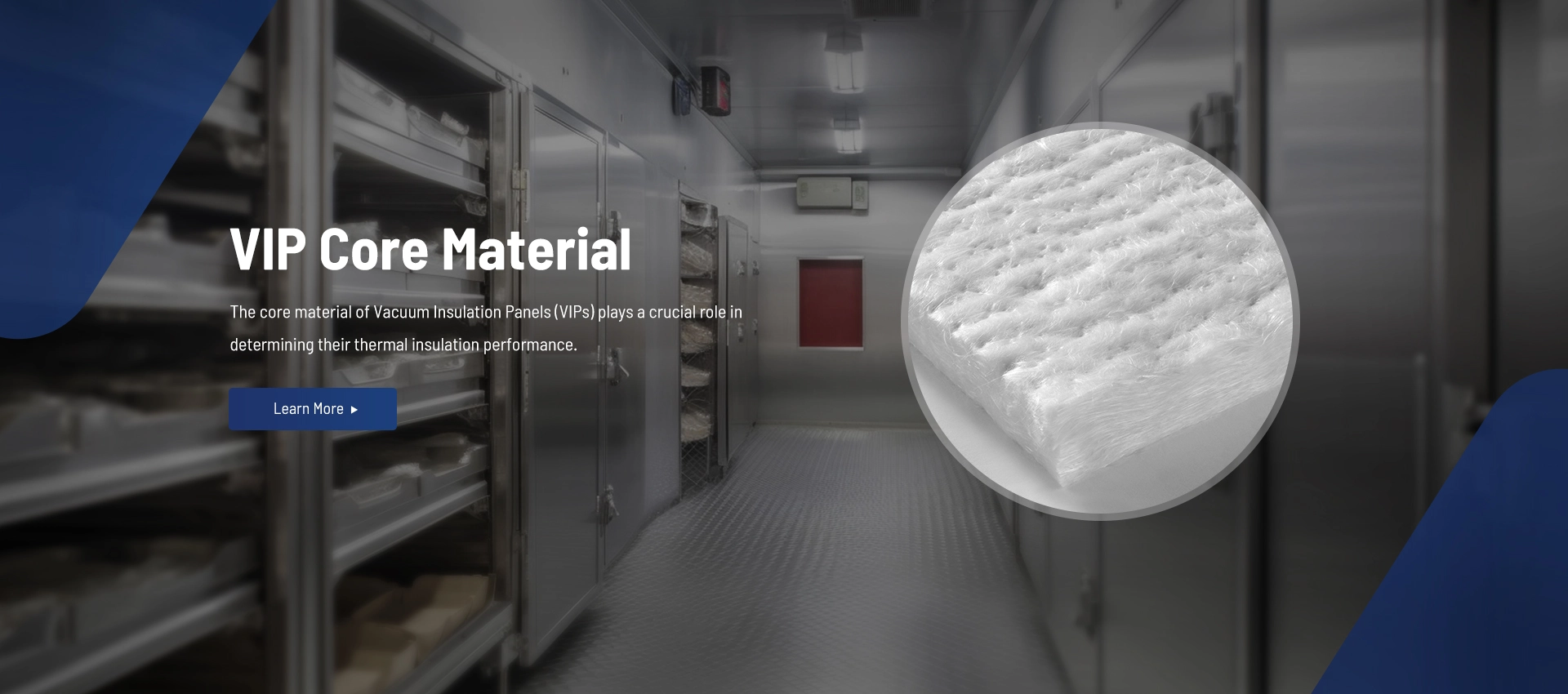 Vakuum isoliertes Panel VIP-Kernmaterial